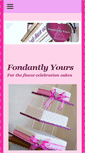 Mobile Screenshot of fondantly-yours.co.uk
